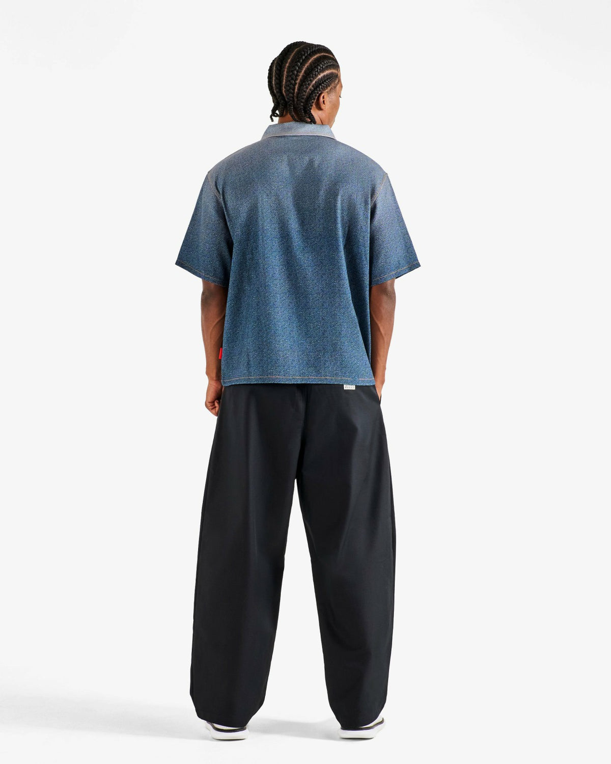 Malbon Ironfade Polo - Dusty Navy