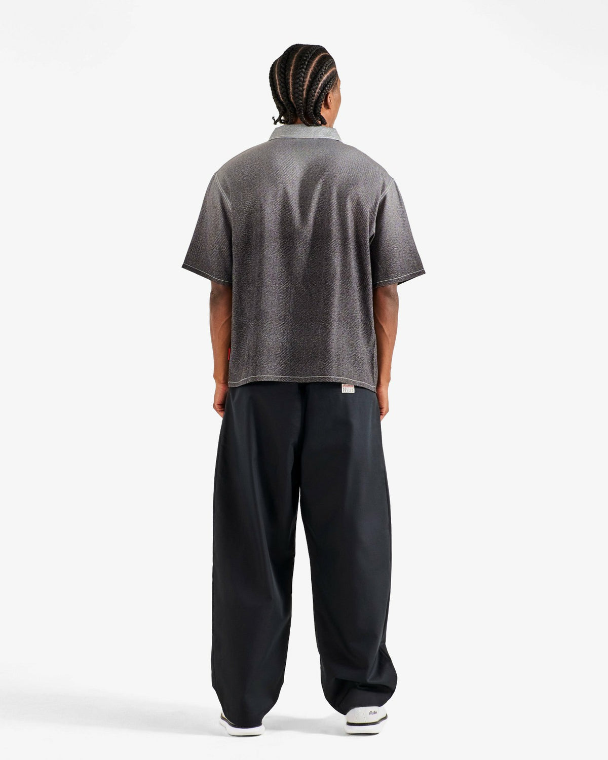 Malbon Ironfade Polo - Black