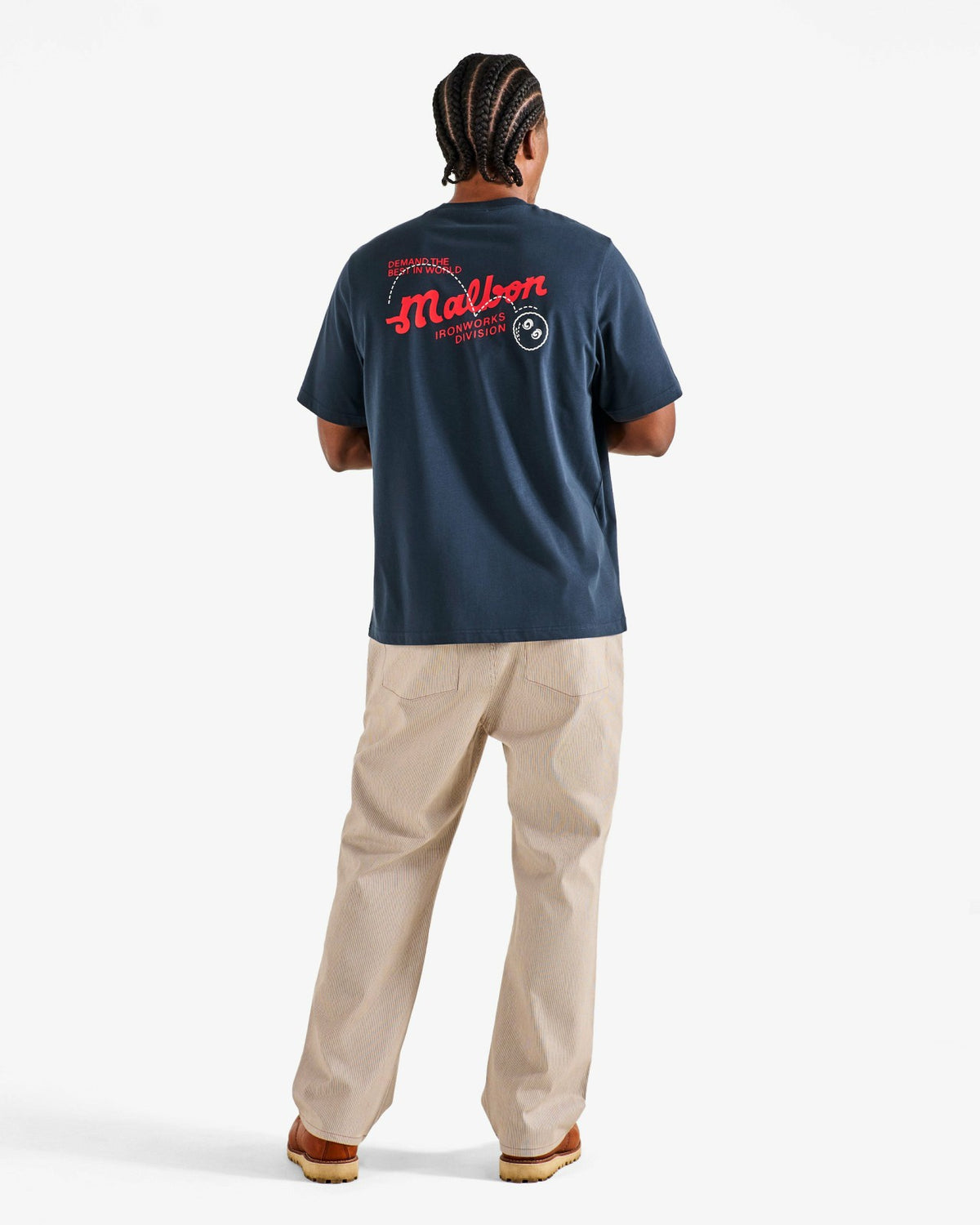 Malbon Vista Demand Tee - Blueberry