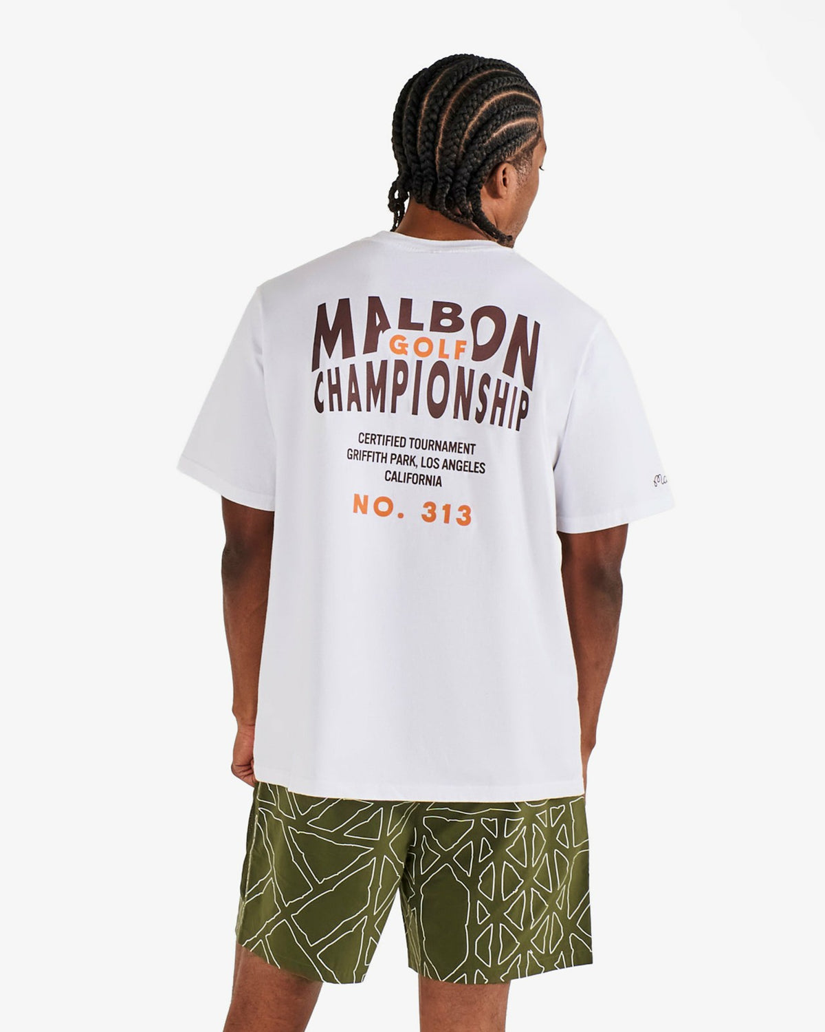 Malbon Bermuda Championship Tee - White