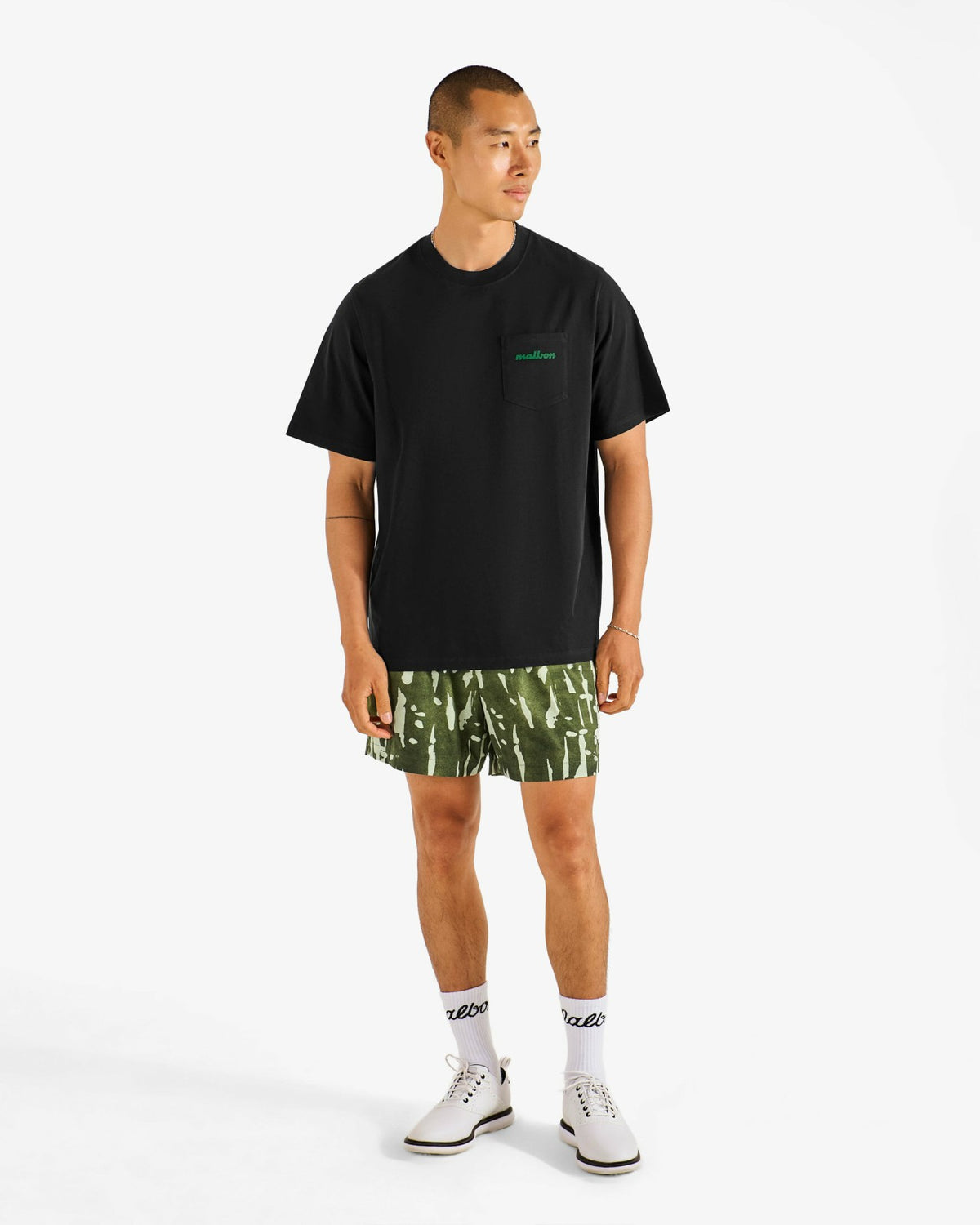 Malbon Vista Repair Tee - Black