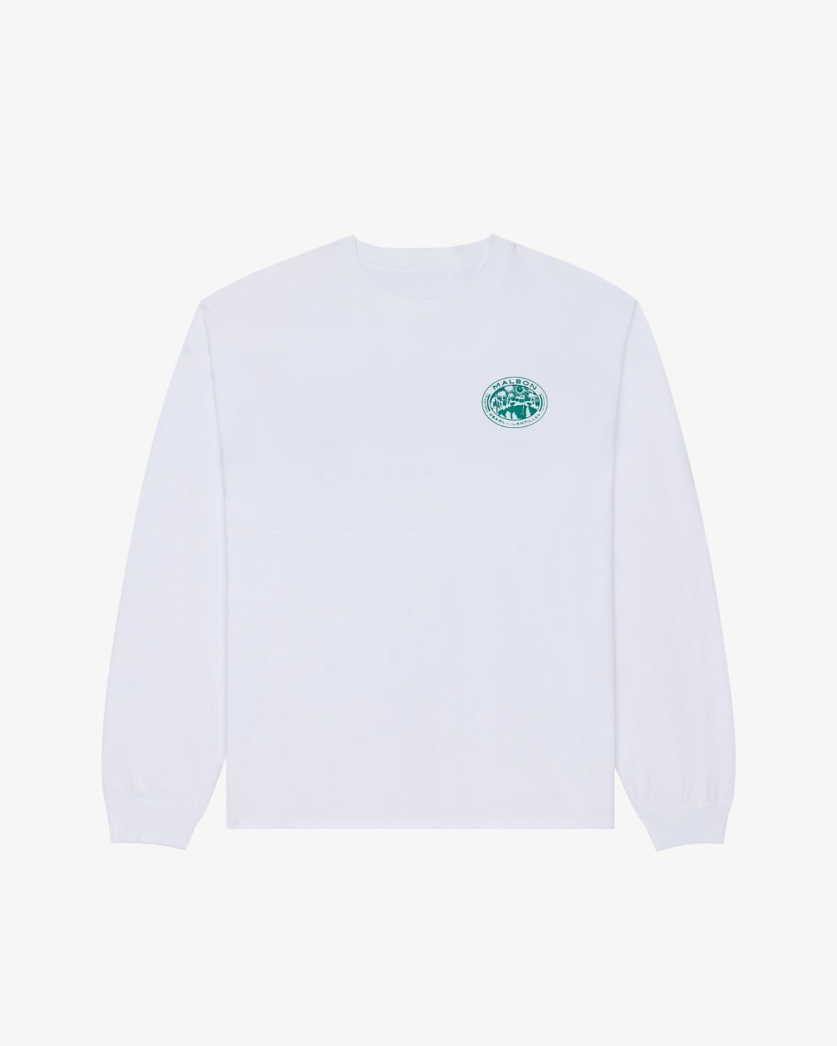 Malbon Horizon Tee - White