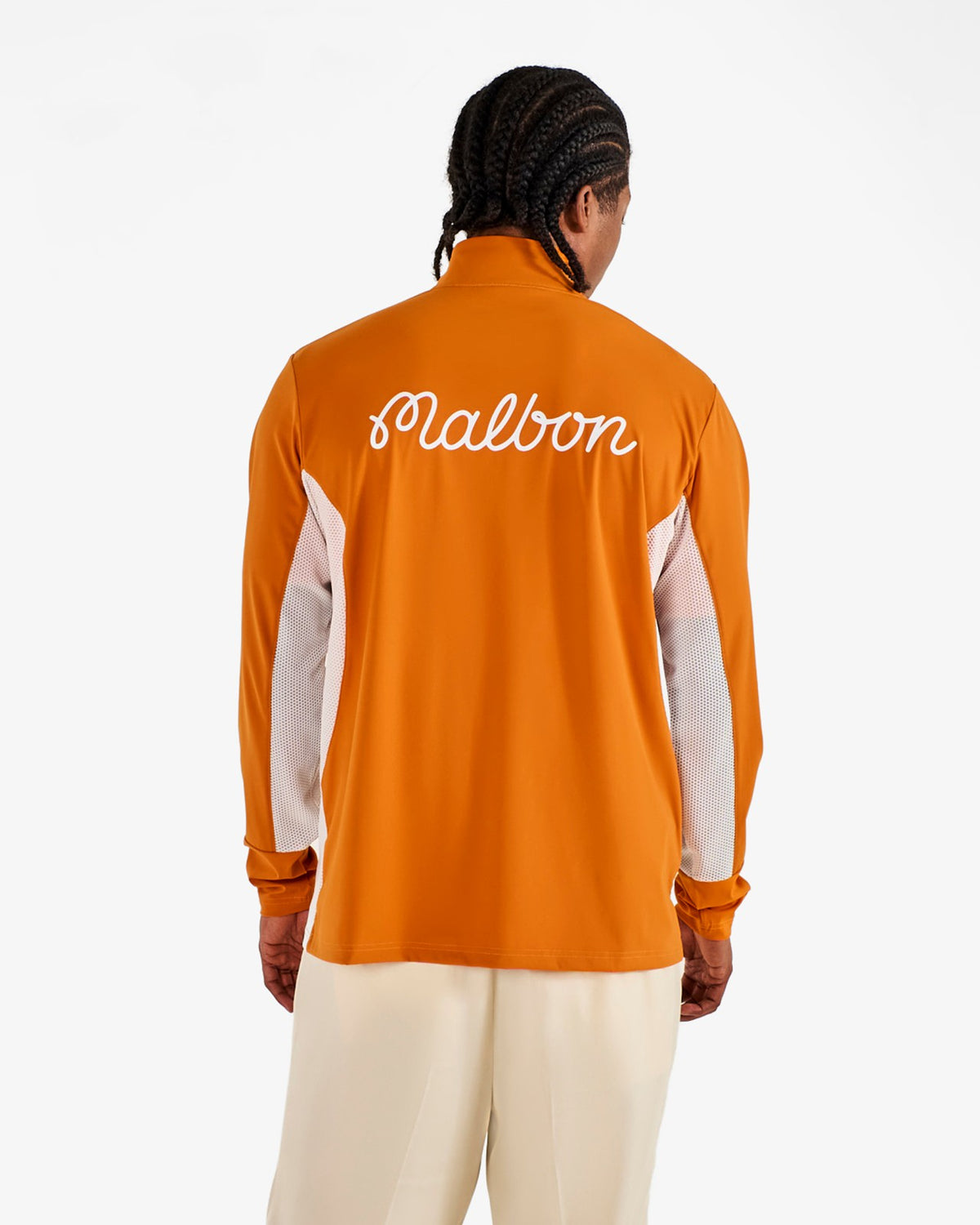 Malbon Santiago Mid Layer - Marmalade / Cream