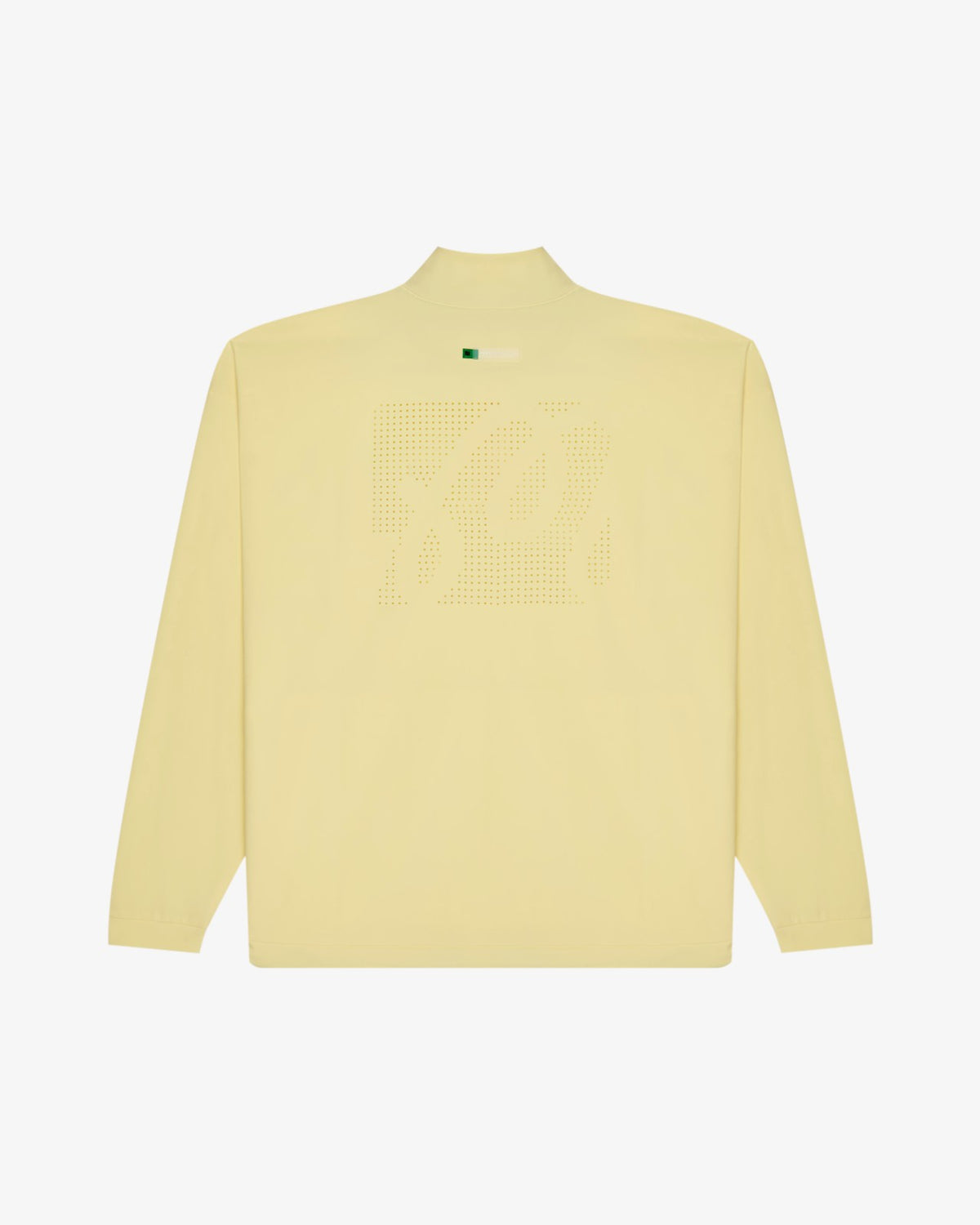 Malbon Performance Quarter Zip Shell Pullover - Mellow Yellow
