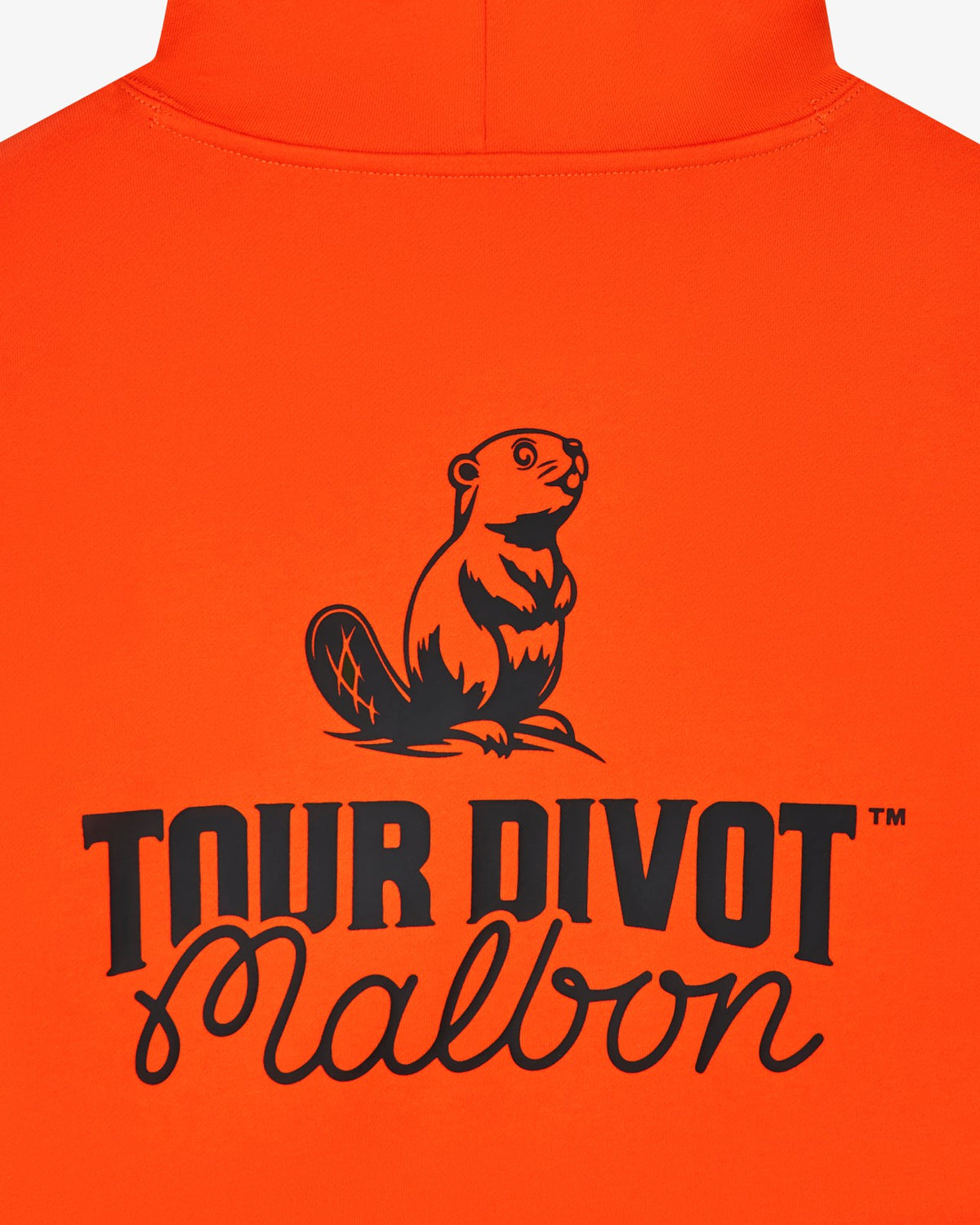 Malbon Fesque Tour Divot Camo Hoodie - Flame / Bark Camo