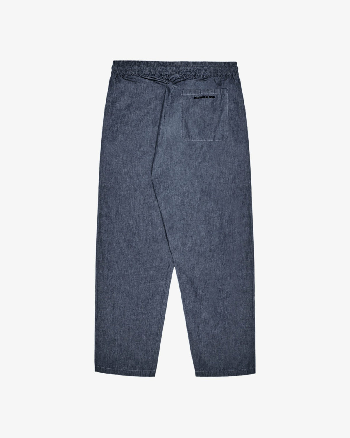 Malbon Gdc Denim Elastic Waist Pant - Navy