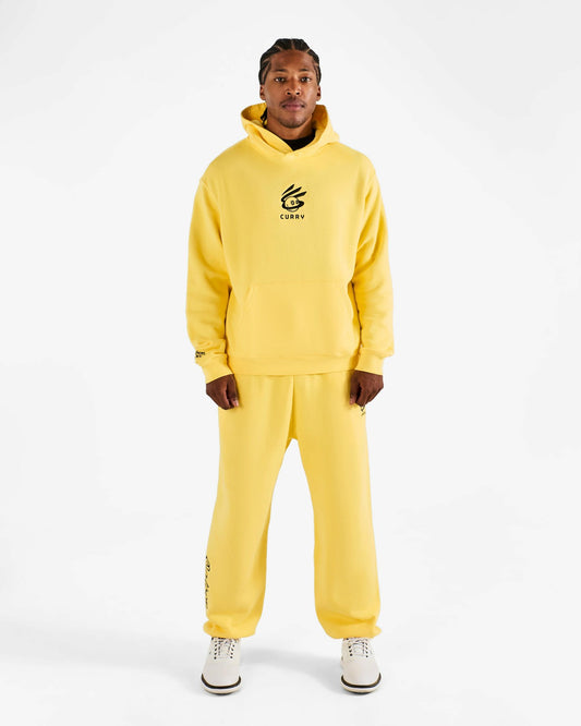 Malbon Curry Brand Clubhouse Sweatpant - Yellow