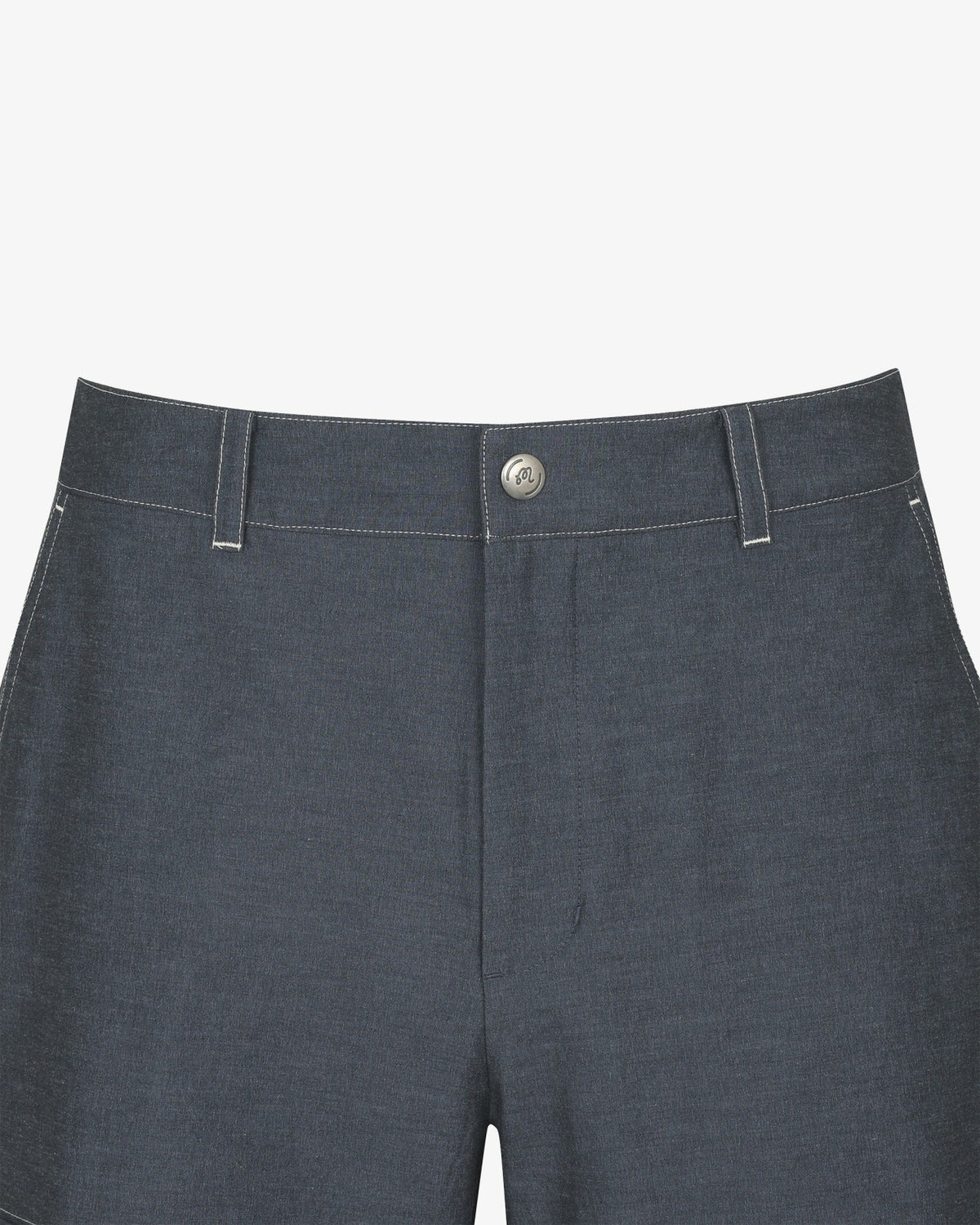 Malbon Studio Seoul Stitch-Point Short - Navy