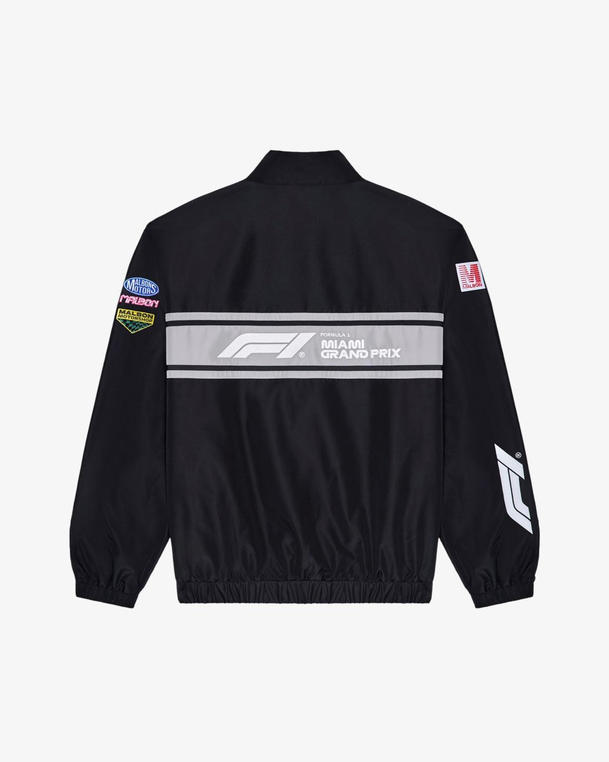 Malbon Trackline Jacket - Black Beauty
