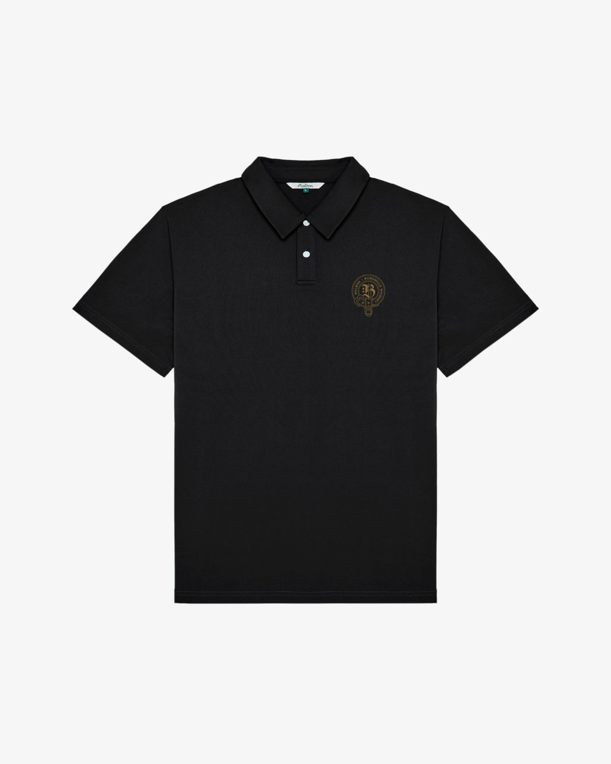 Malbon Bushmills Fairway Polo - Black
