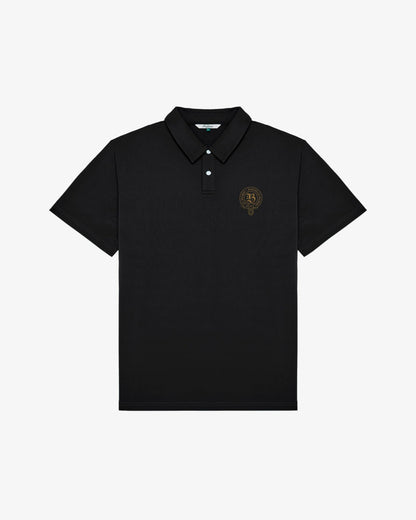 Malbon Bushmills Fairway Polo - Black