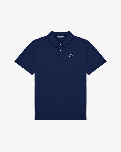 Malbon Fairway Polo - Navy