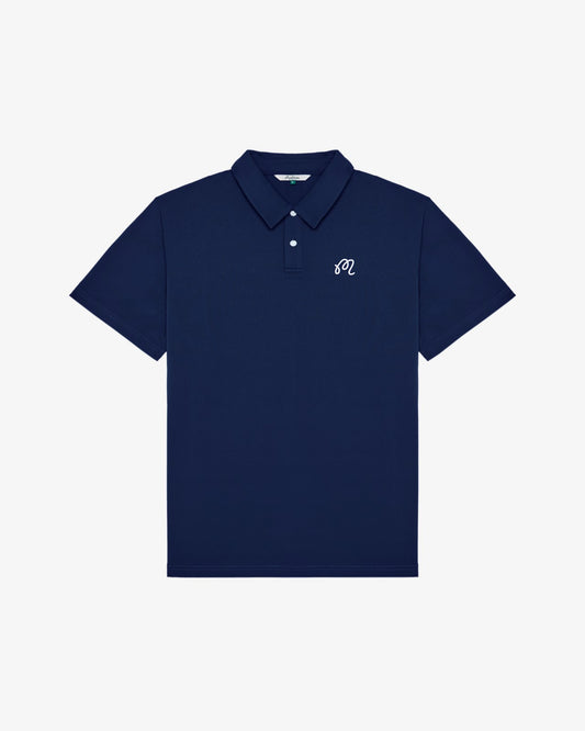 Malbon Fairway Polo - Navy