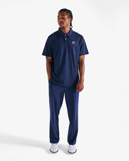 Malbon Fairway Polo - Navy