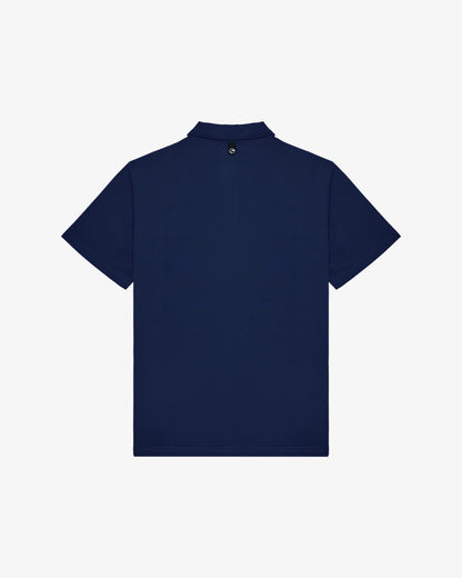 Malbon Fairway Polo - Navy