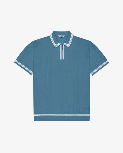 Malbon Navarro Polo - Aegean Blue