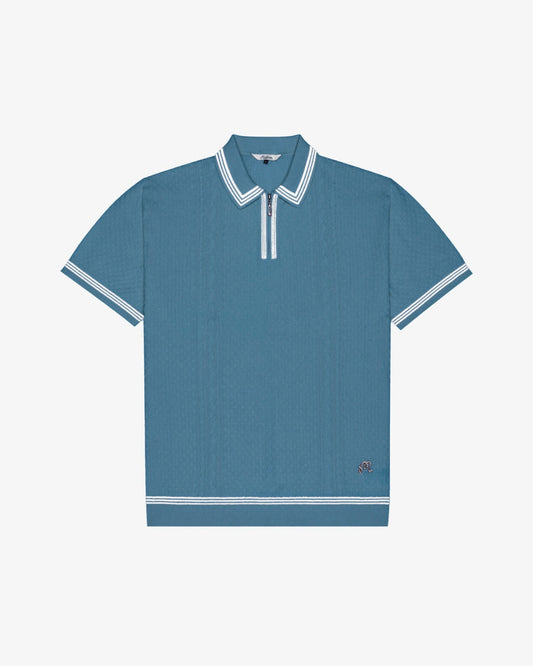 Malbon Navarro Polo - Aegean Blue