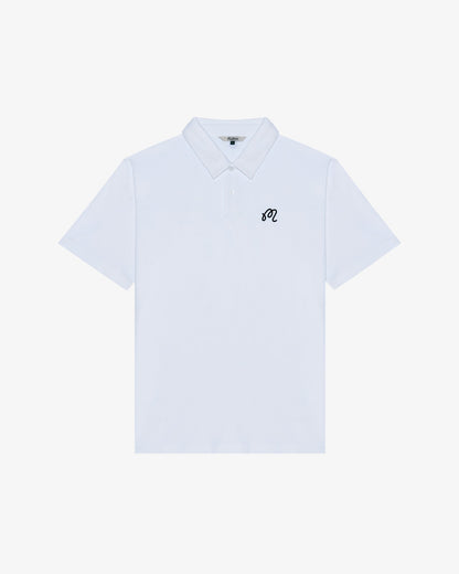 Malbon Fairway Polo - White