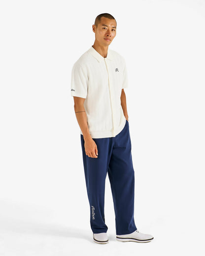 Malbon Crosscut Polo - Ivory