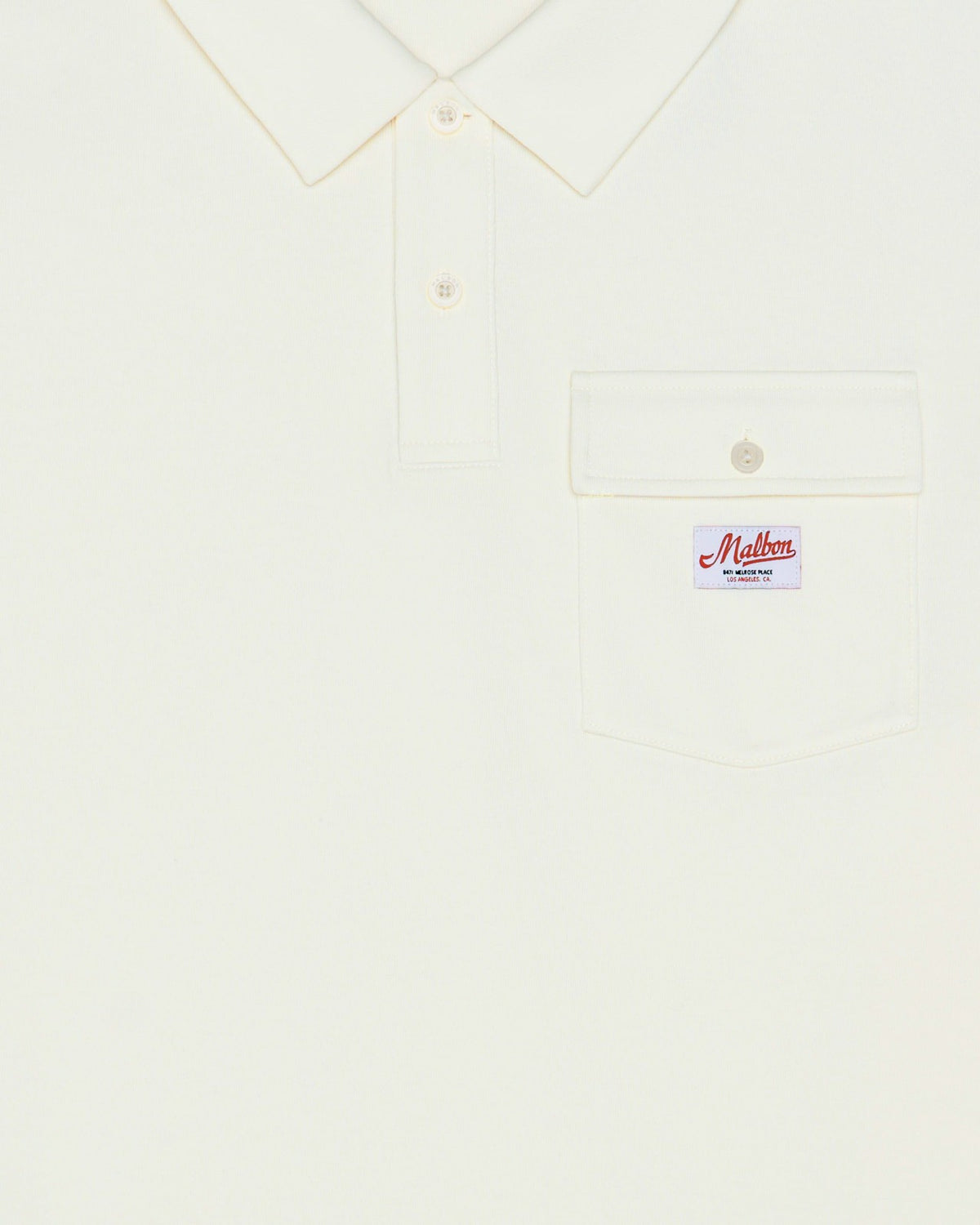 Malbon Jovis Benchmark Polo - Ivory