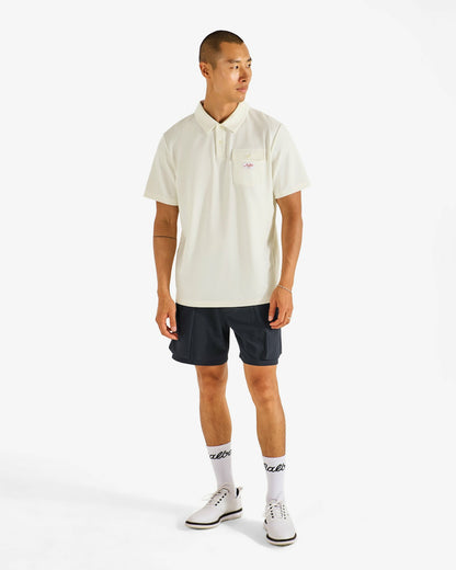 Malbon Jovis Benchmark Polo - Ivory