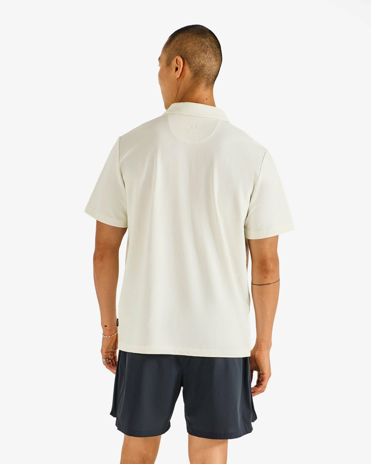 Malbon Jovis Benchmark Polo - Ivory