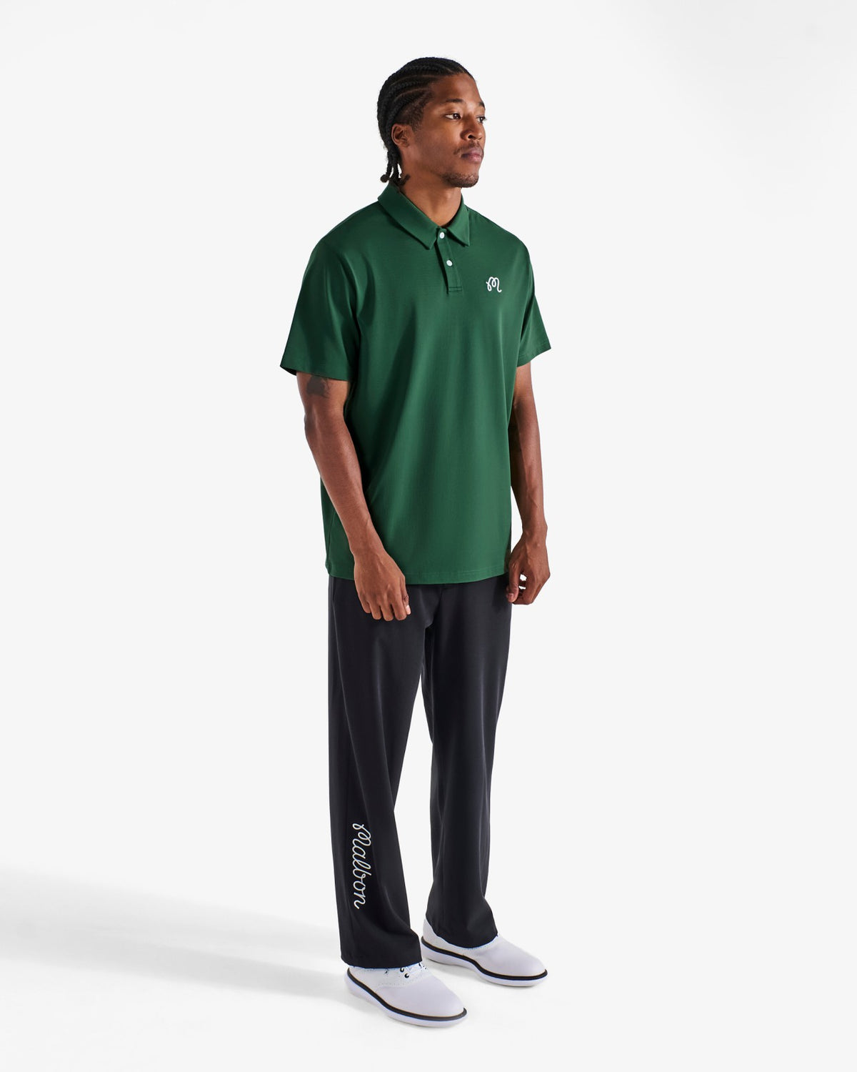 Malbon Fairway Polo - Forest