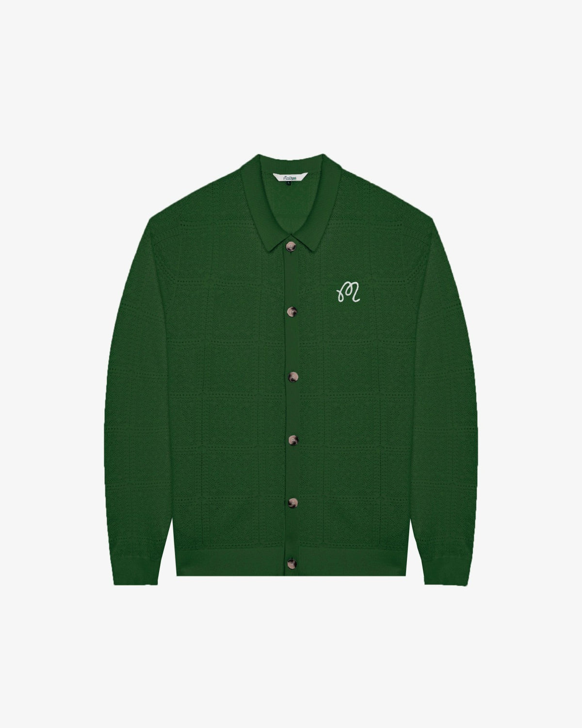 Malbon Resort Crochet Cardigan - Garden Green