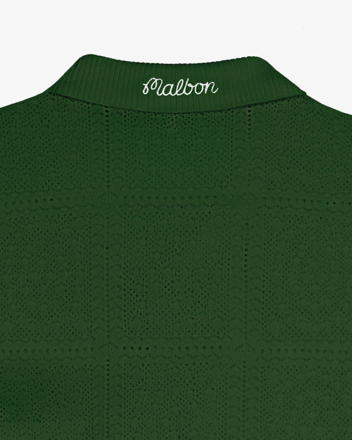 Malbon Resort Crochet Cardigan - Garden Green