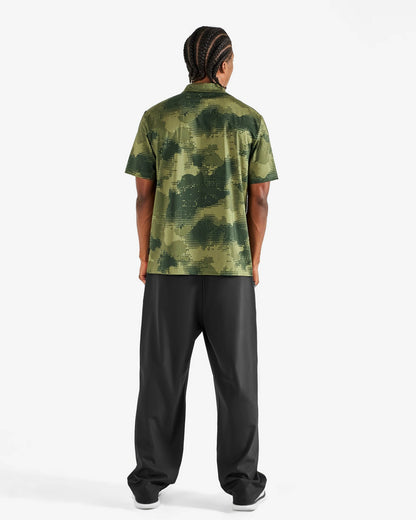 Malbon Arsham Fairway Stealth Polo - Olive Stealth Camo