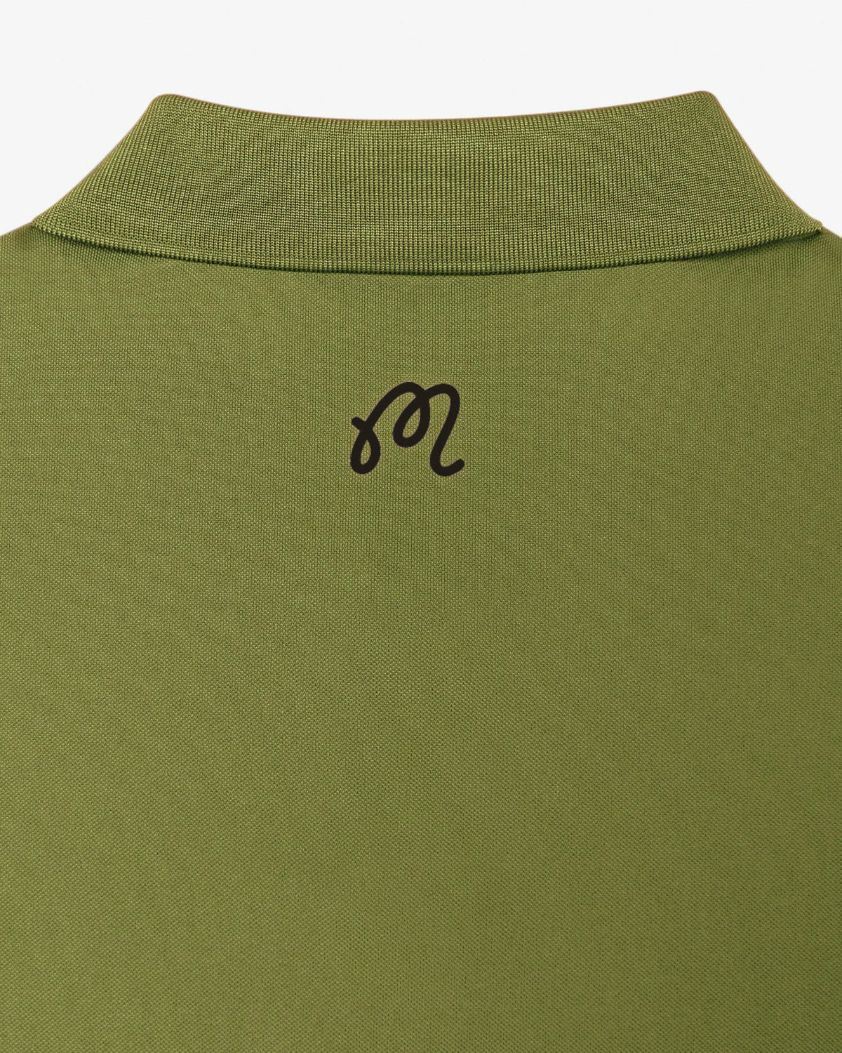 Malbon Block Placket Polo - Military Green