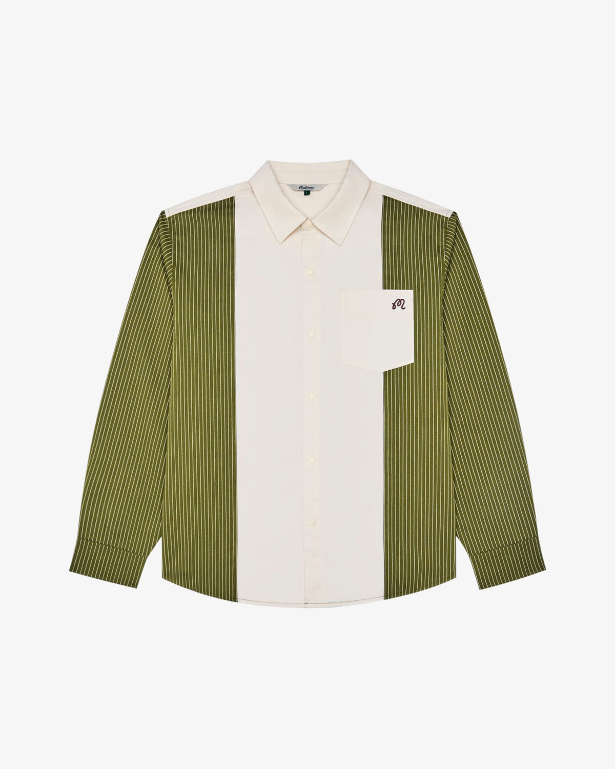 Malbon Montecristo Shirt - Cream / Olivine