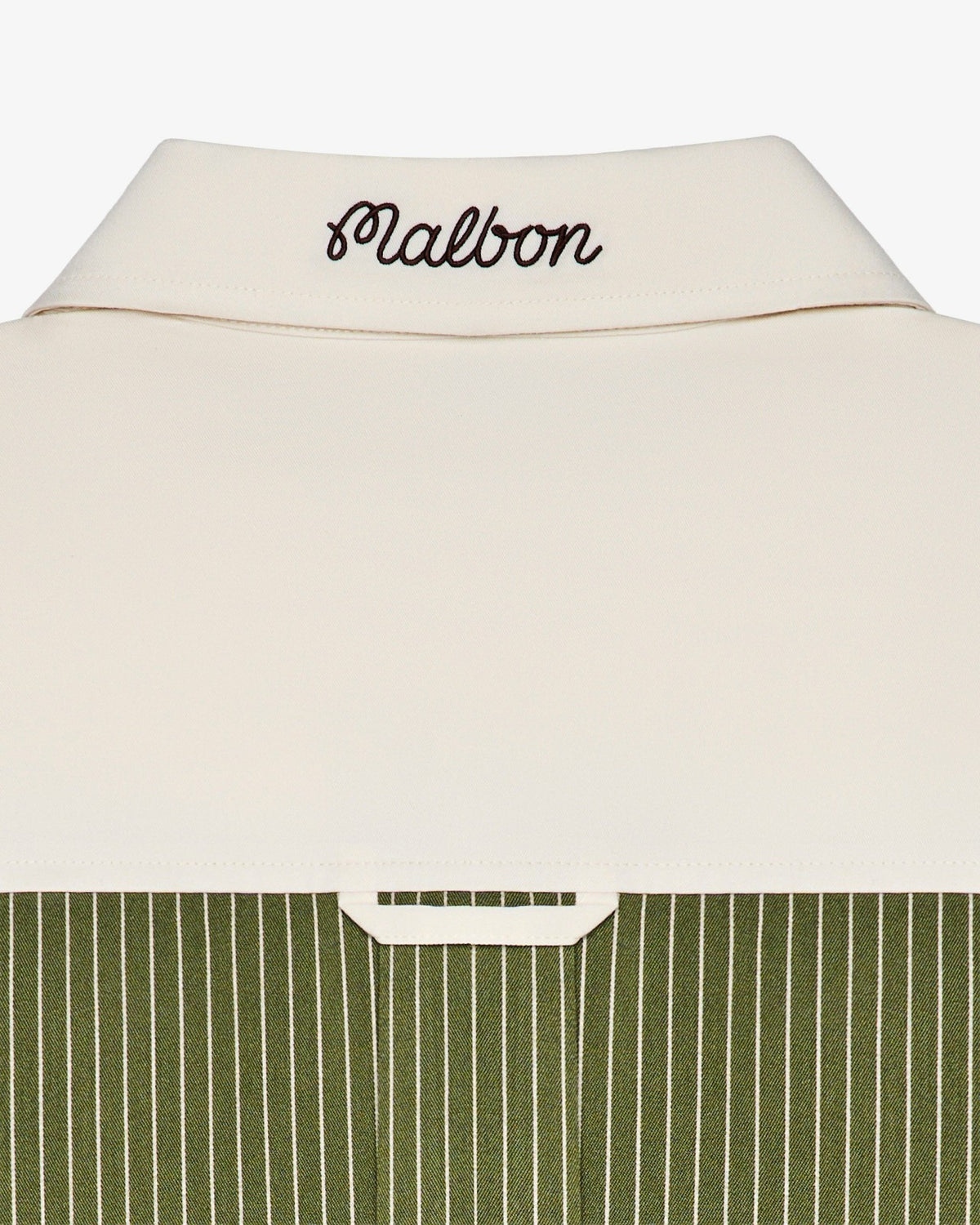 Malbon Montecristo Shirt - Cream / Olivine