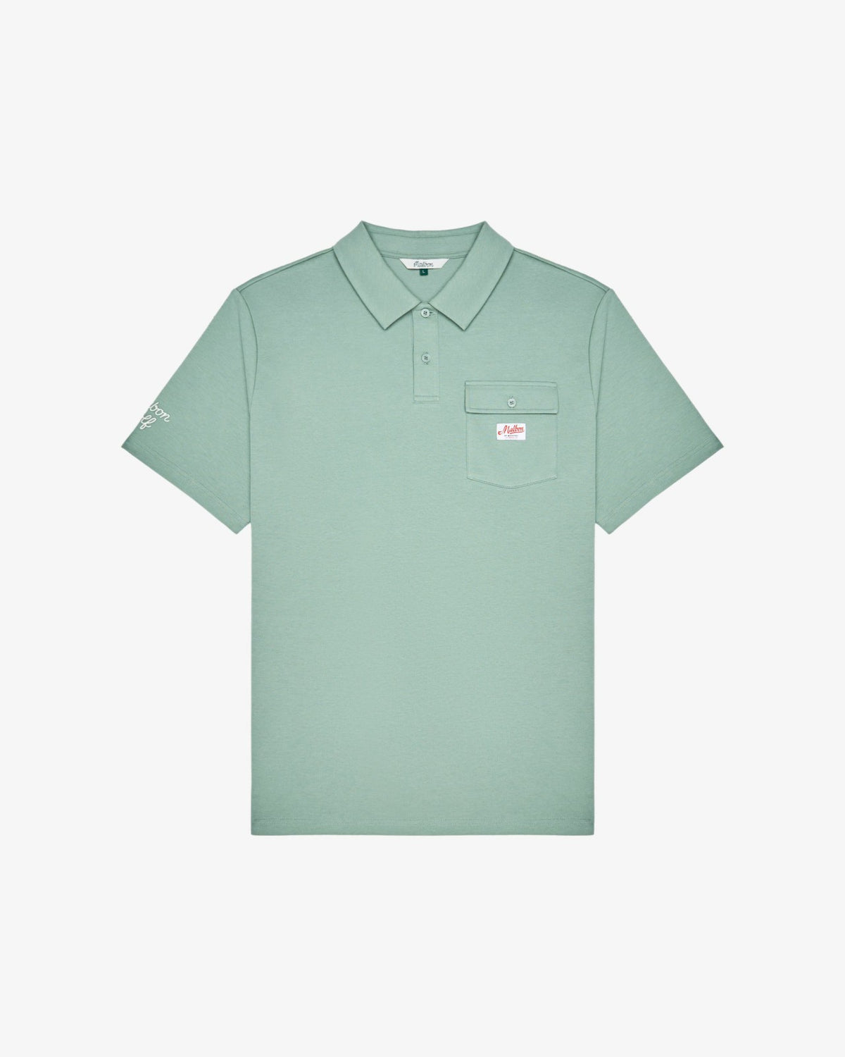 Malbon Jovis Benchmark Polo - Lily Pad