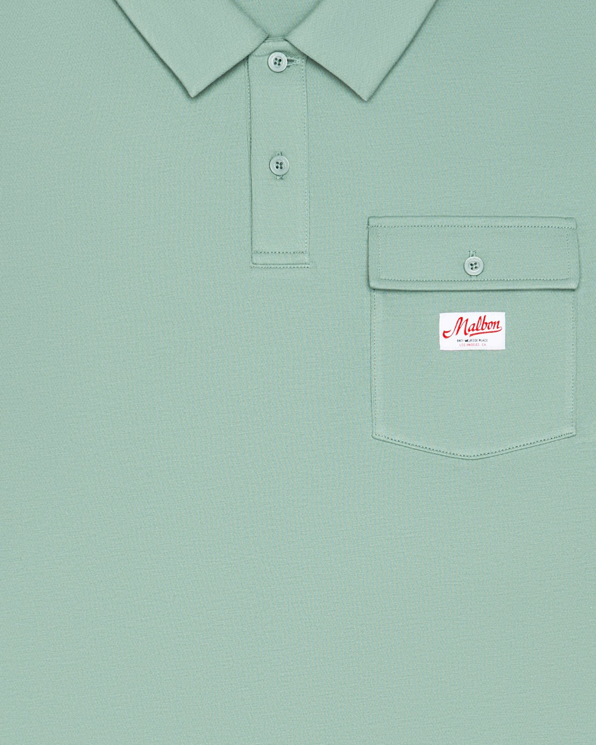 Malbon Jovis Benchmark Polo - Lily Pad