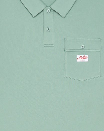 Malbon Jovis Benchmark Polo - Lily Pad