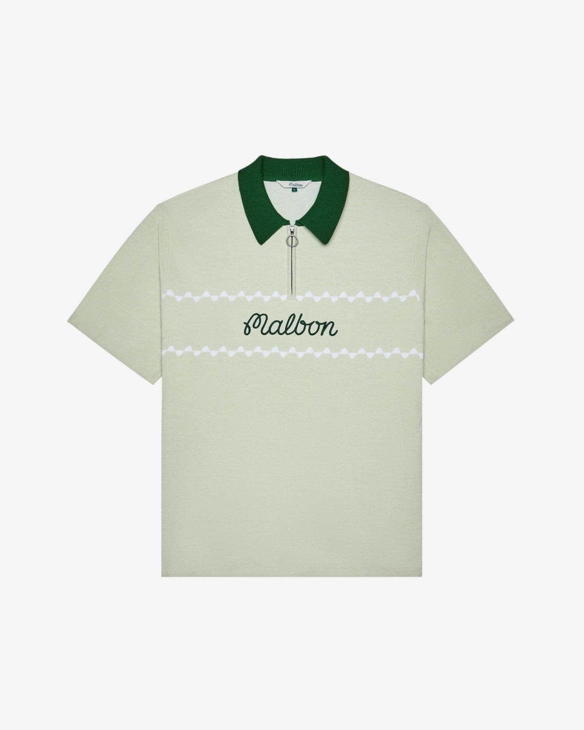 Malbon Benny Polo - Green Tint