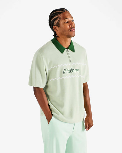 Malbon Benny Polo - Green Tint