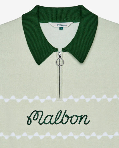 Malbon Benny Polo - Green Tint