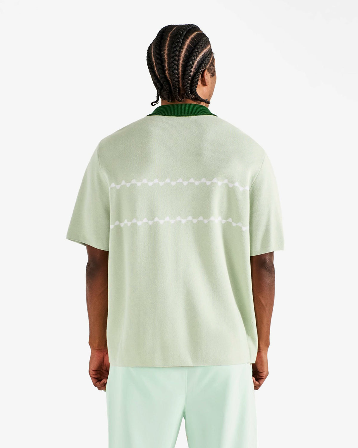 Malbon Benny Polo - Green Tint