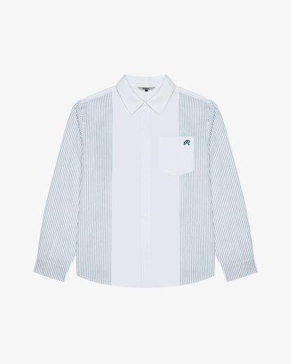 Malbon Montecristo Shirt - White / Light Blue