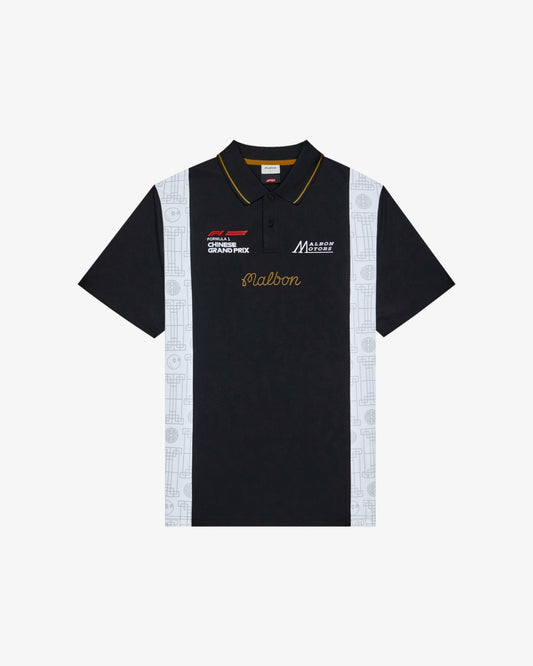 Malbon Forge Polo - Black