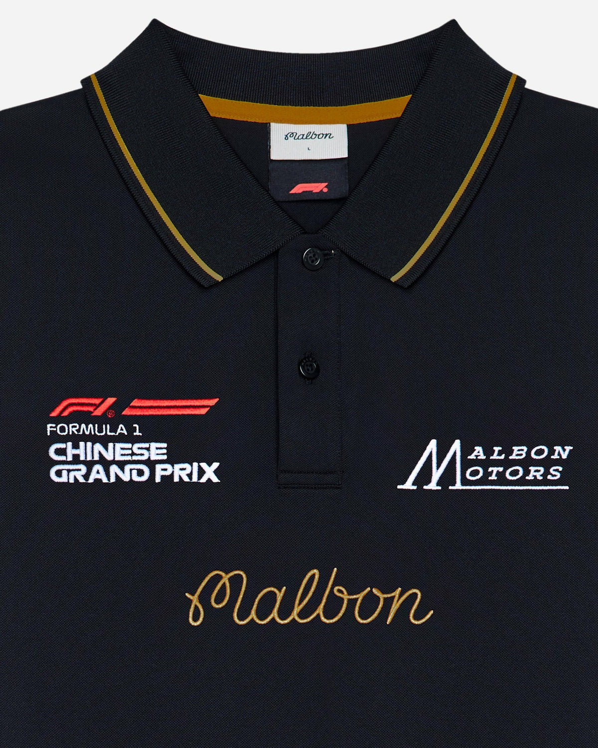 Malbon Forge Polo - Black