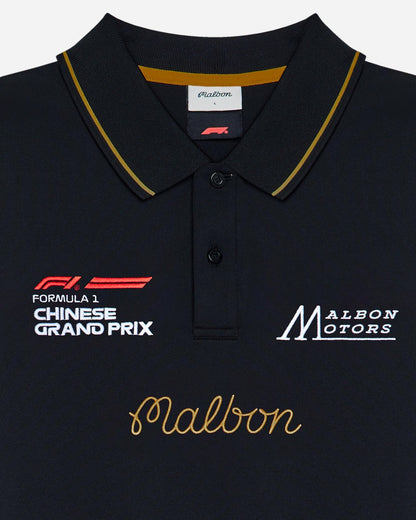 Malbon Forge Polo - Black