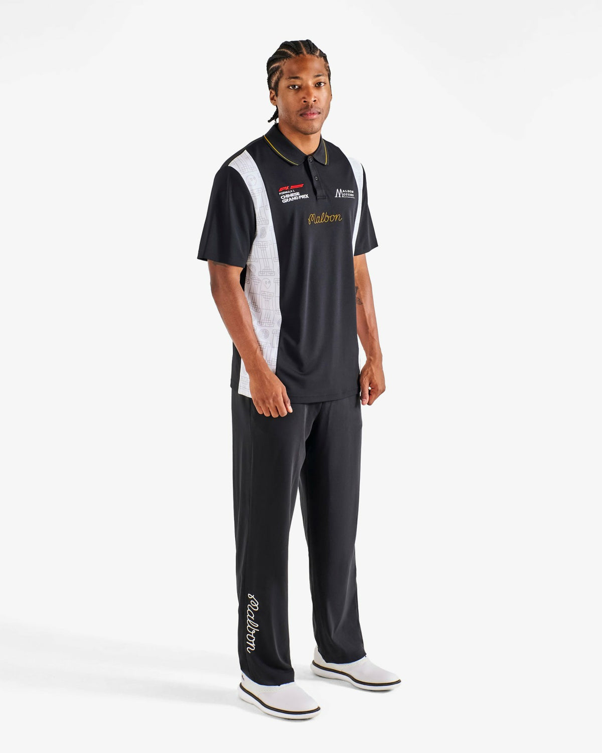 Malbon Forge Polo - Black