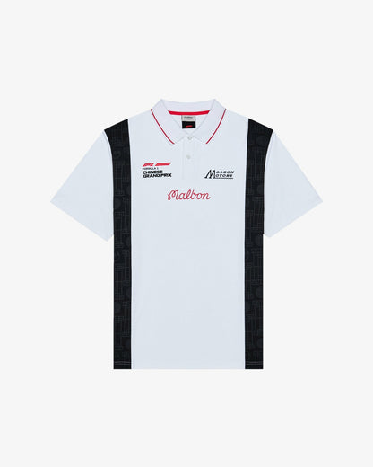 Malbon Forge Polo - White