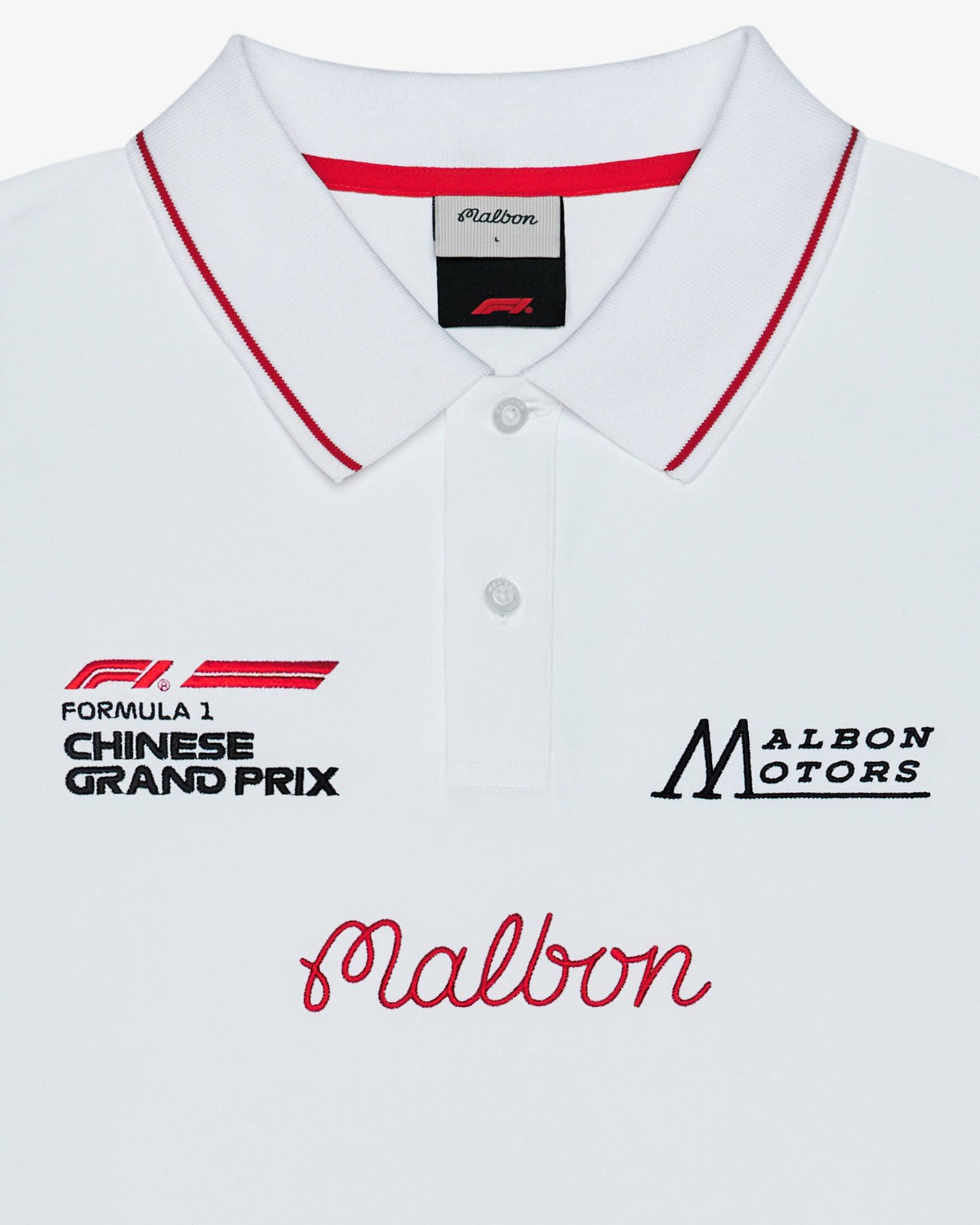 Malbon Forge Polo - White