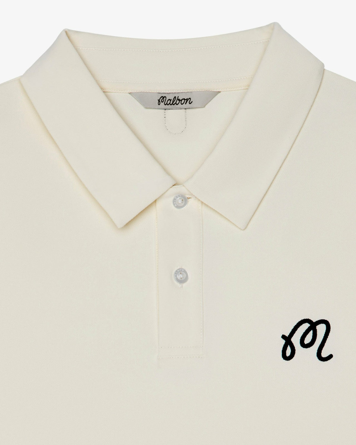 Malbon Fairway Polo - Ivory