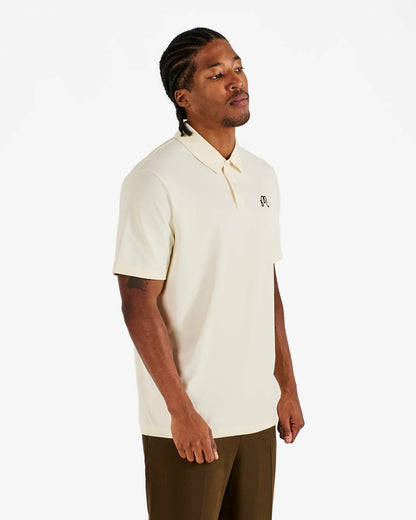 Malbon Fairway Polo - Ivory