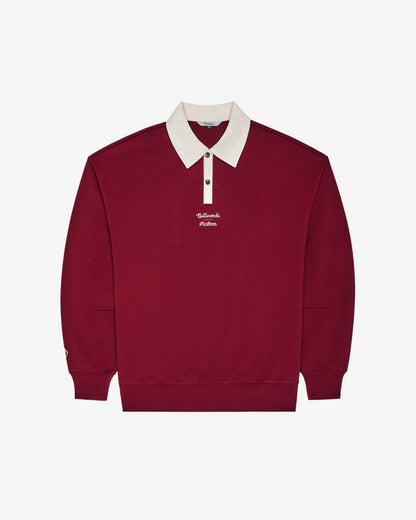 Malbon Bettinardi Rugby Polo - Cabernet